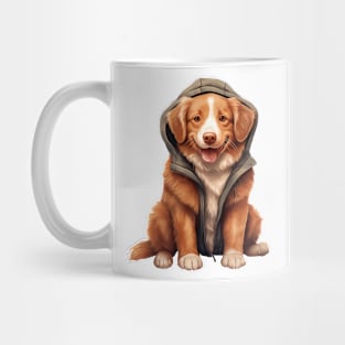 Winter Nova Scotia Duck Tolling Retriever Dog Mug